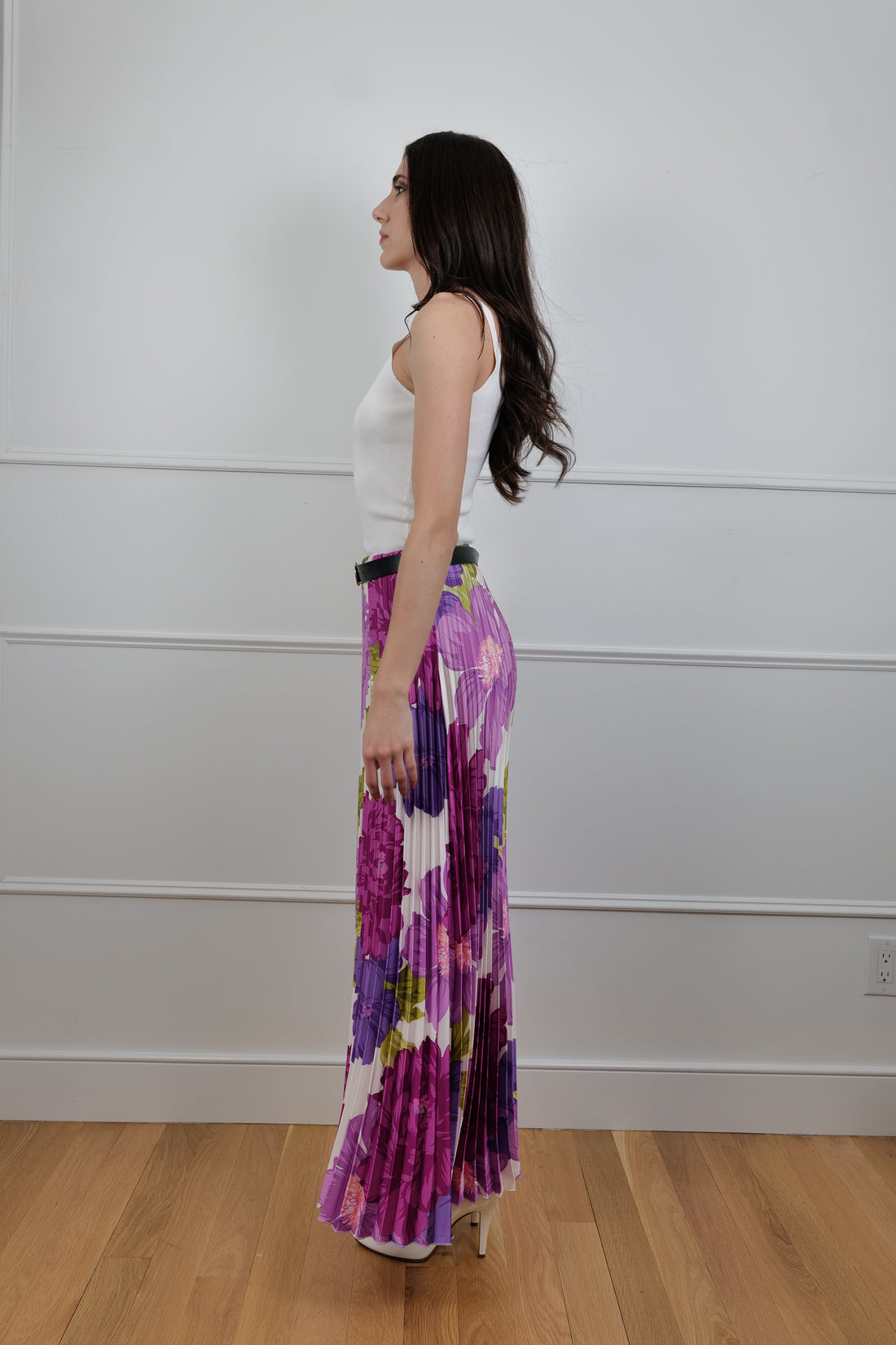 The Wild Orchid Purple Maxi Skirt