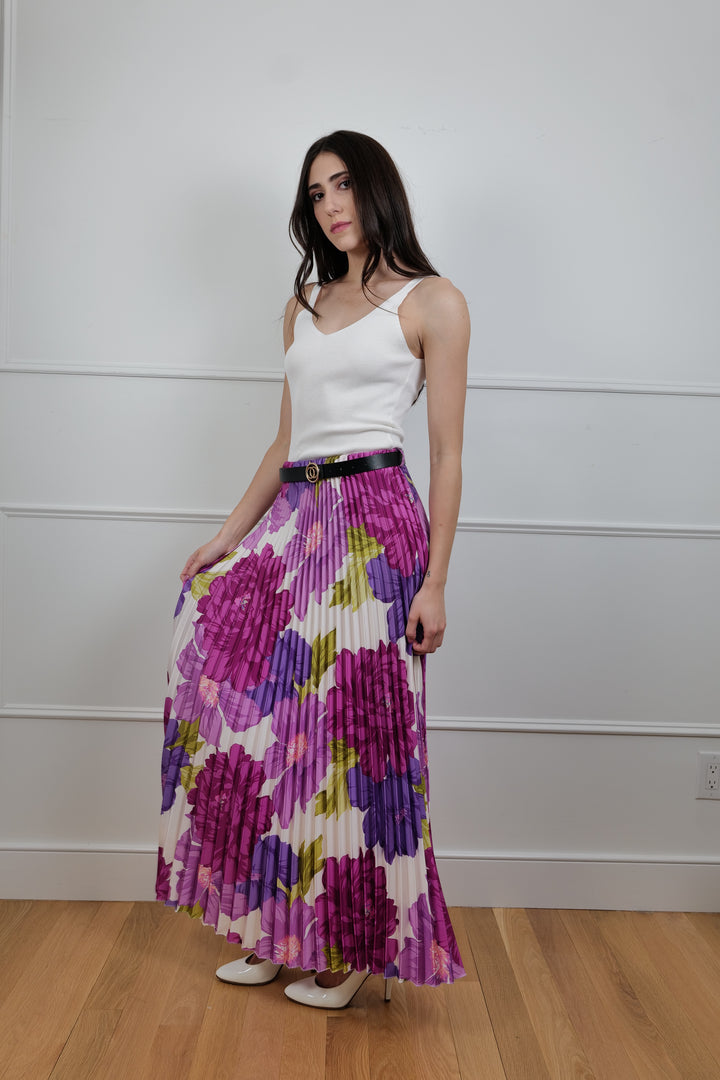 The Wild Orchid Purple Maxi Skirt