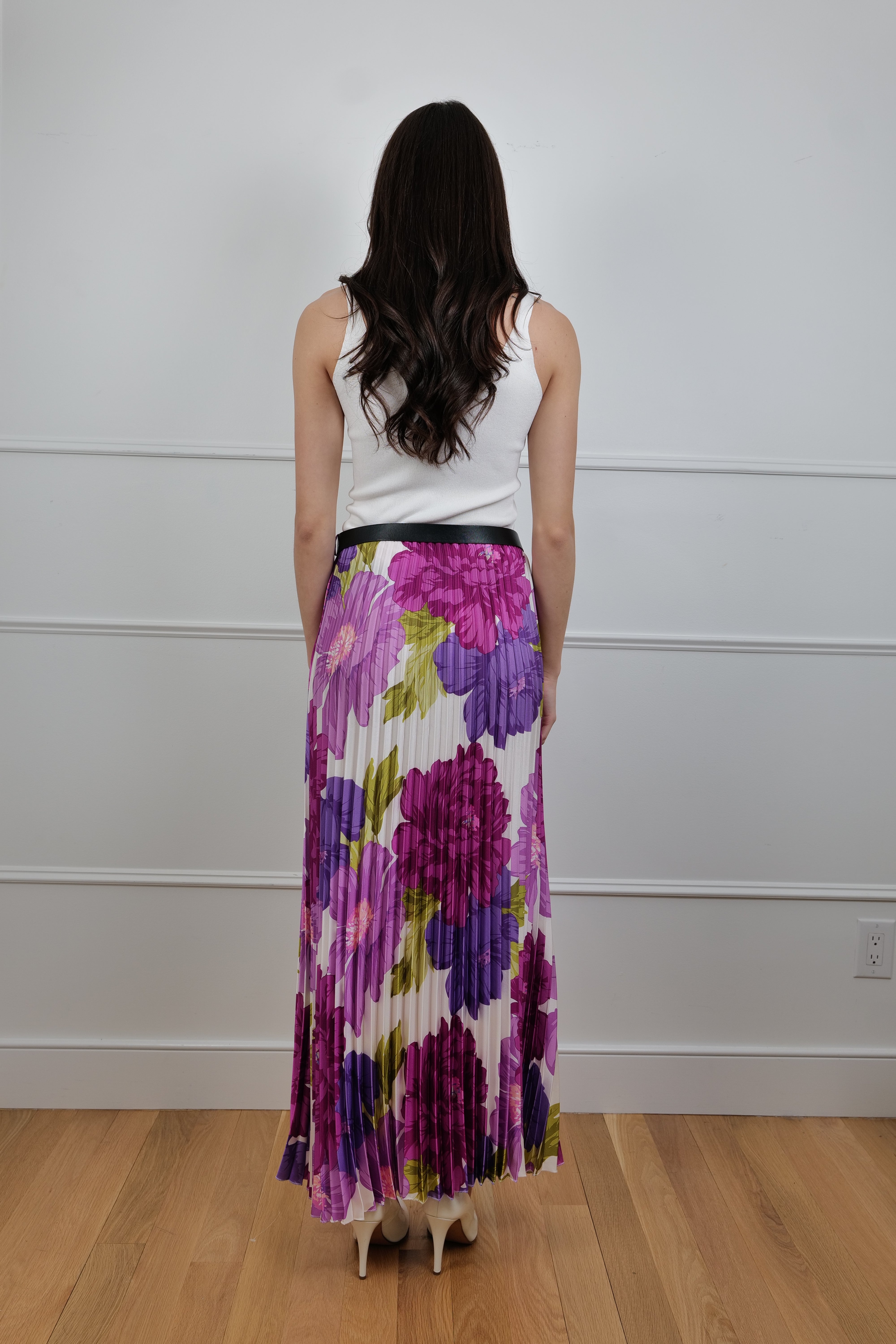 The Wild Orchid Purple Maxi Skirt