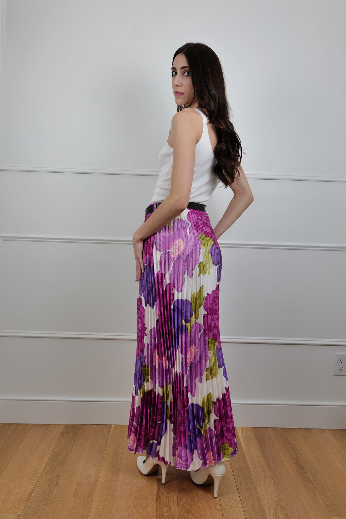 The Wild Orchid Purple Maxi Skirt