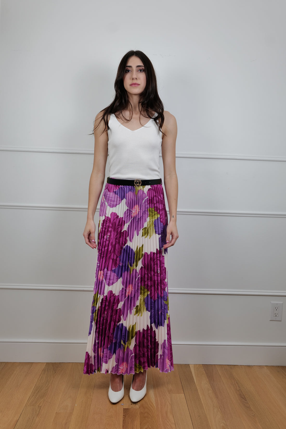 The Wild Orchid Purple Maxi Skirt