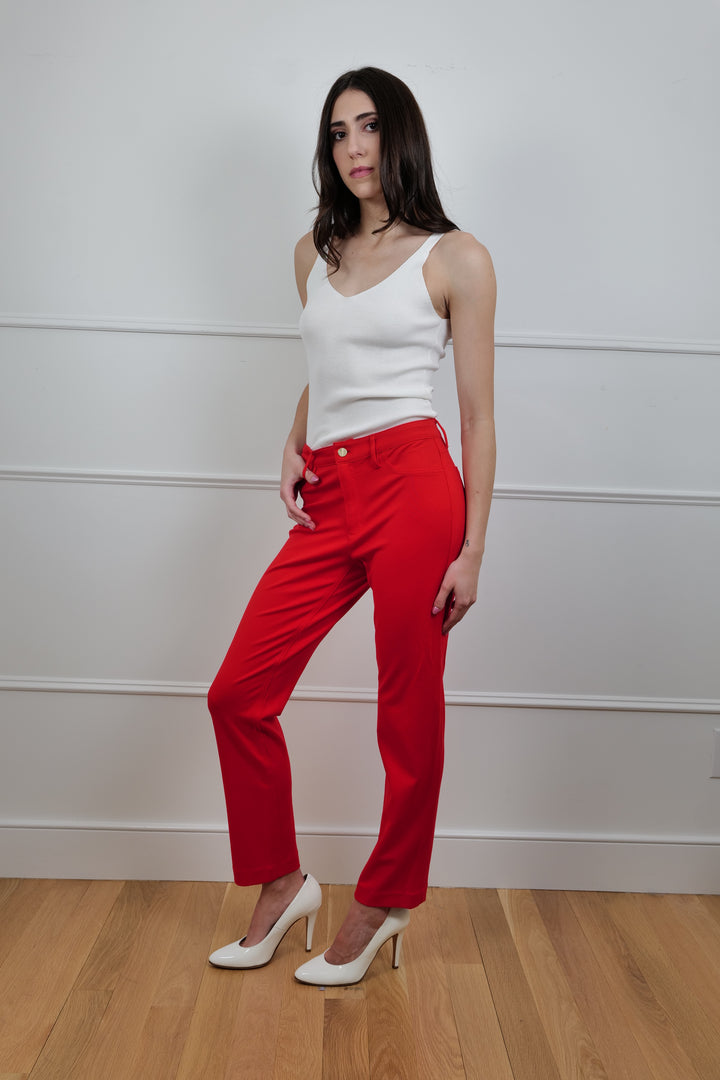 Jones New York Slim Red Pants