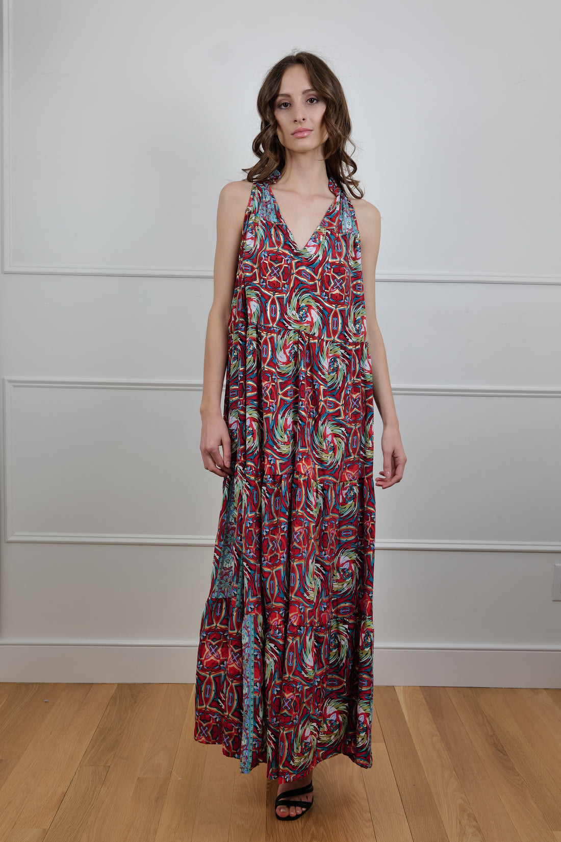 “Kaleido Mirage” Maxi Dress - One Size