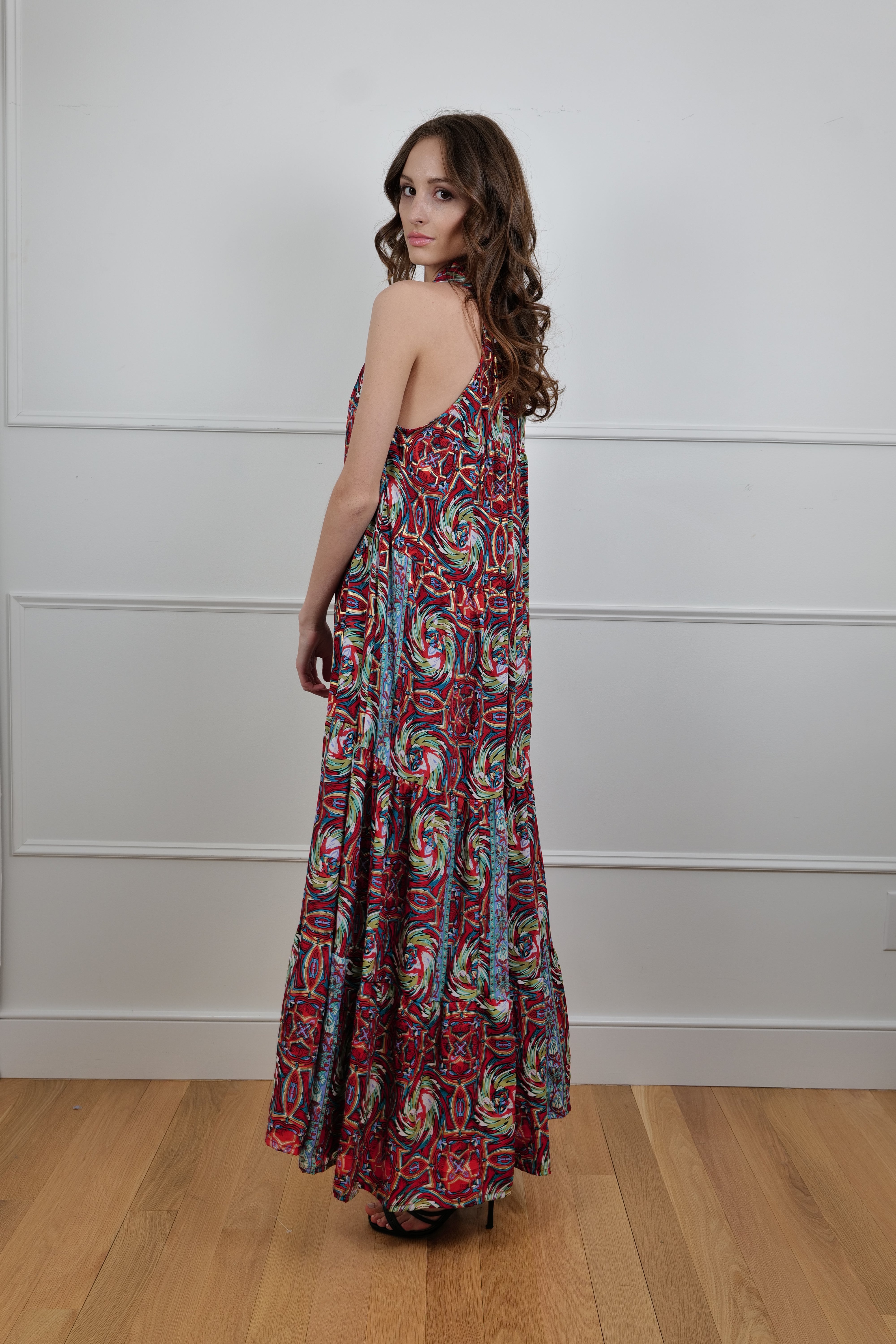 “Kaleido Mirage” Maxi Dress - One Size