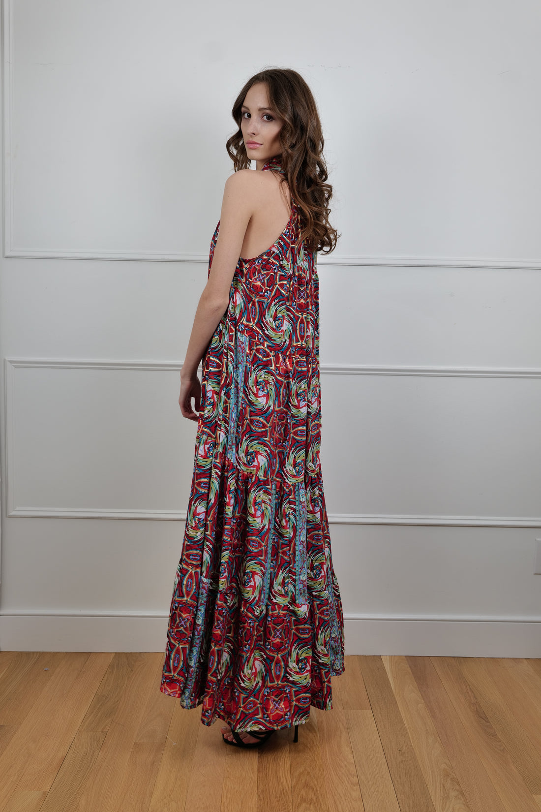 “Kaleido Mirage” Maxi Dress - One Size