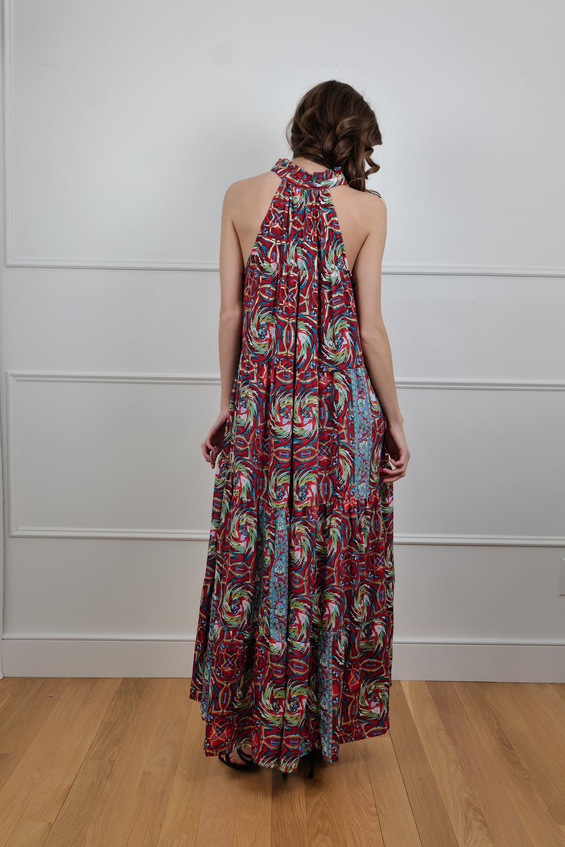 “Kaleido Mirage” Maxi Dress - One Size
