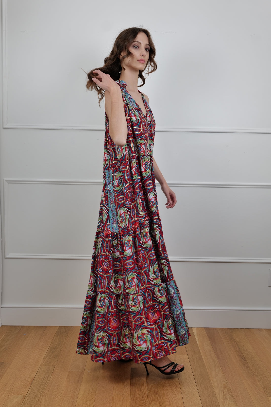 “Kaleido Mirage” Maxi Dress - One Size