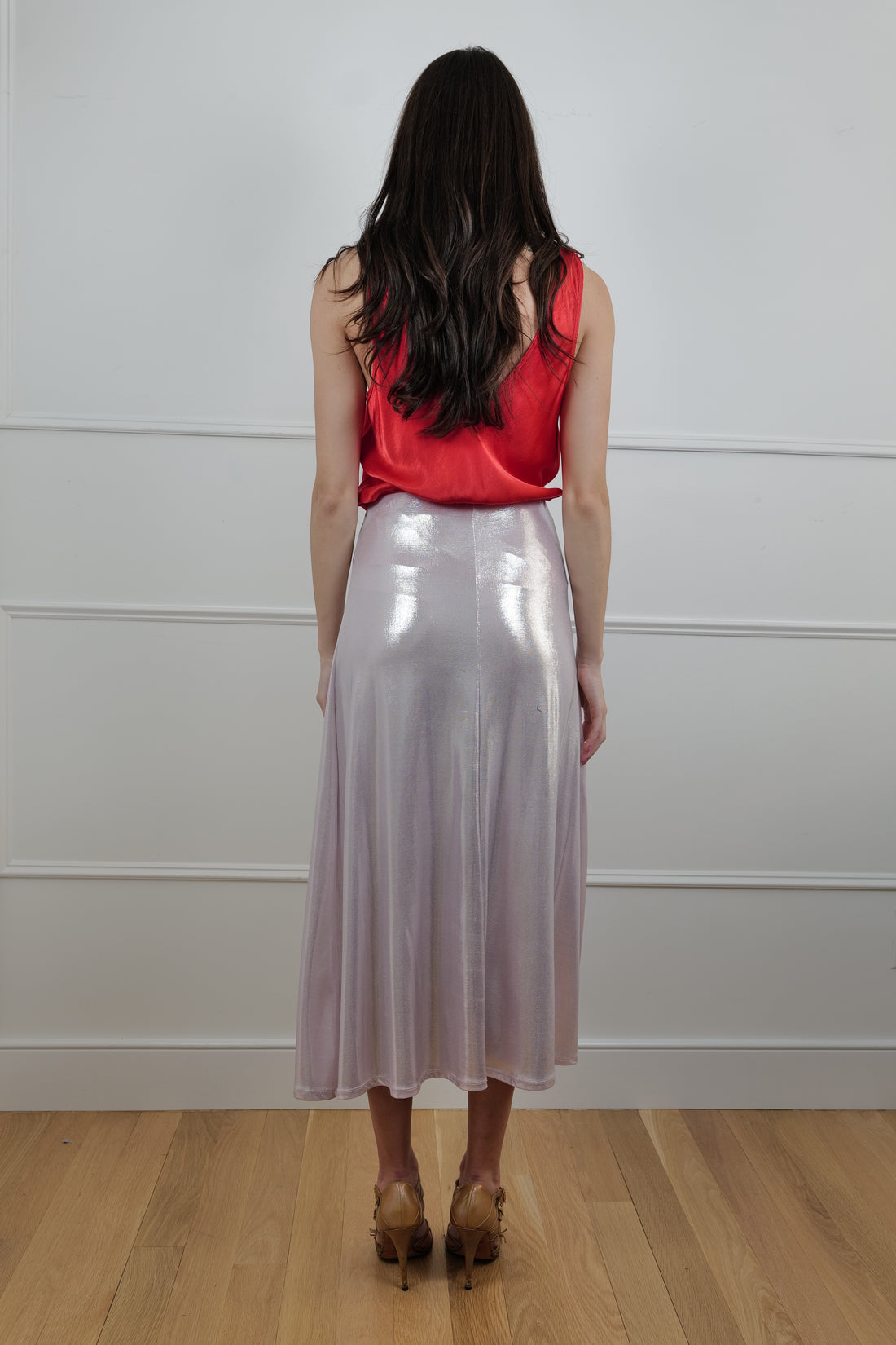 Long Skirt in Blush Mirage