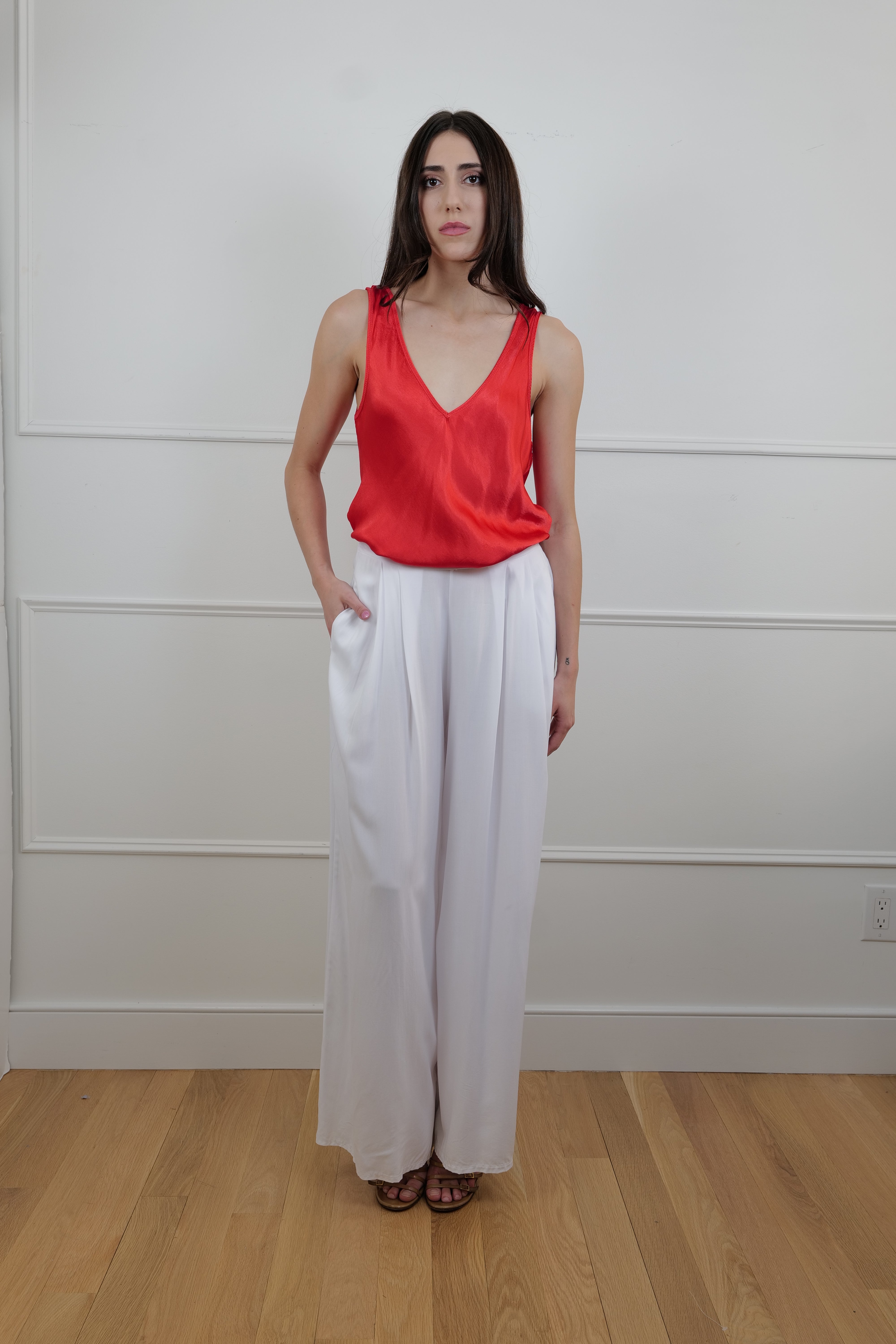 Wide-Leg Palazzo Pants