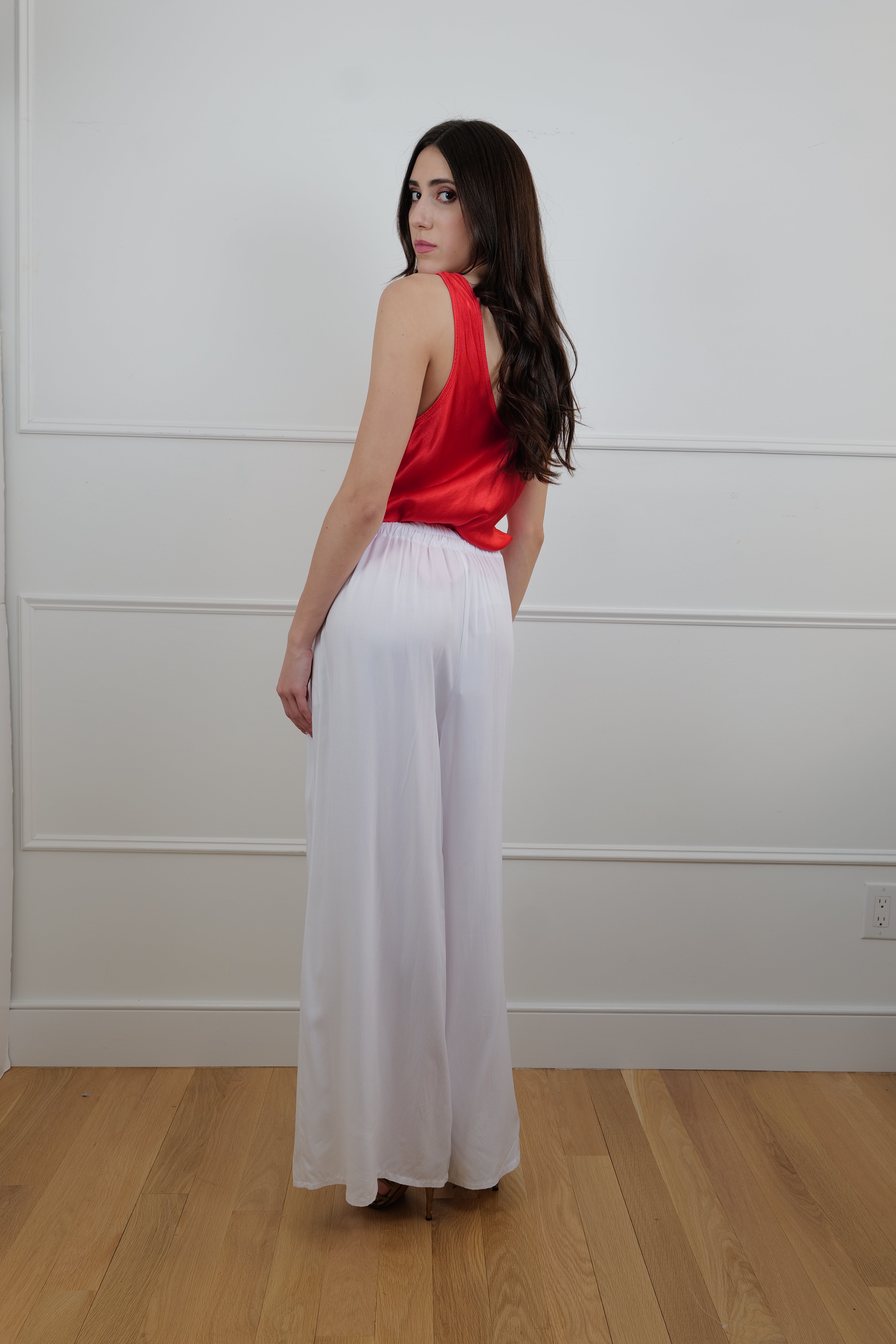 Wide-Leg Palazzo Pants