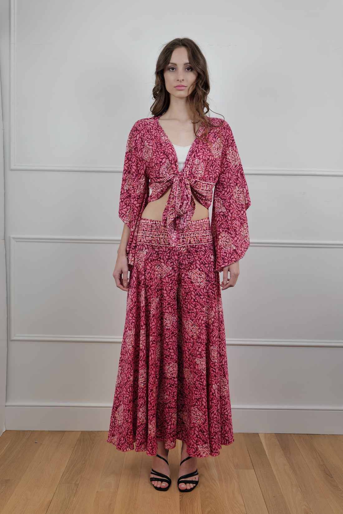 “Ibiza Bloom” Palazzo set