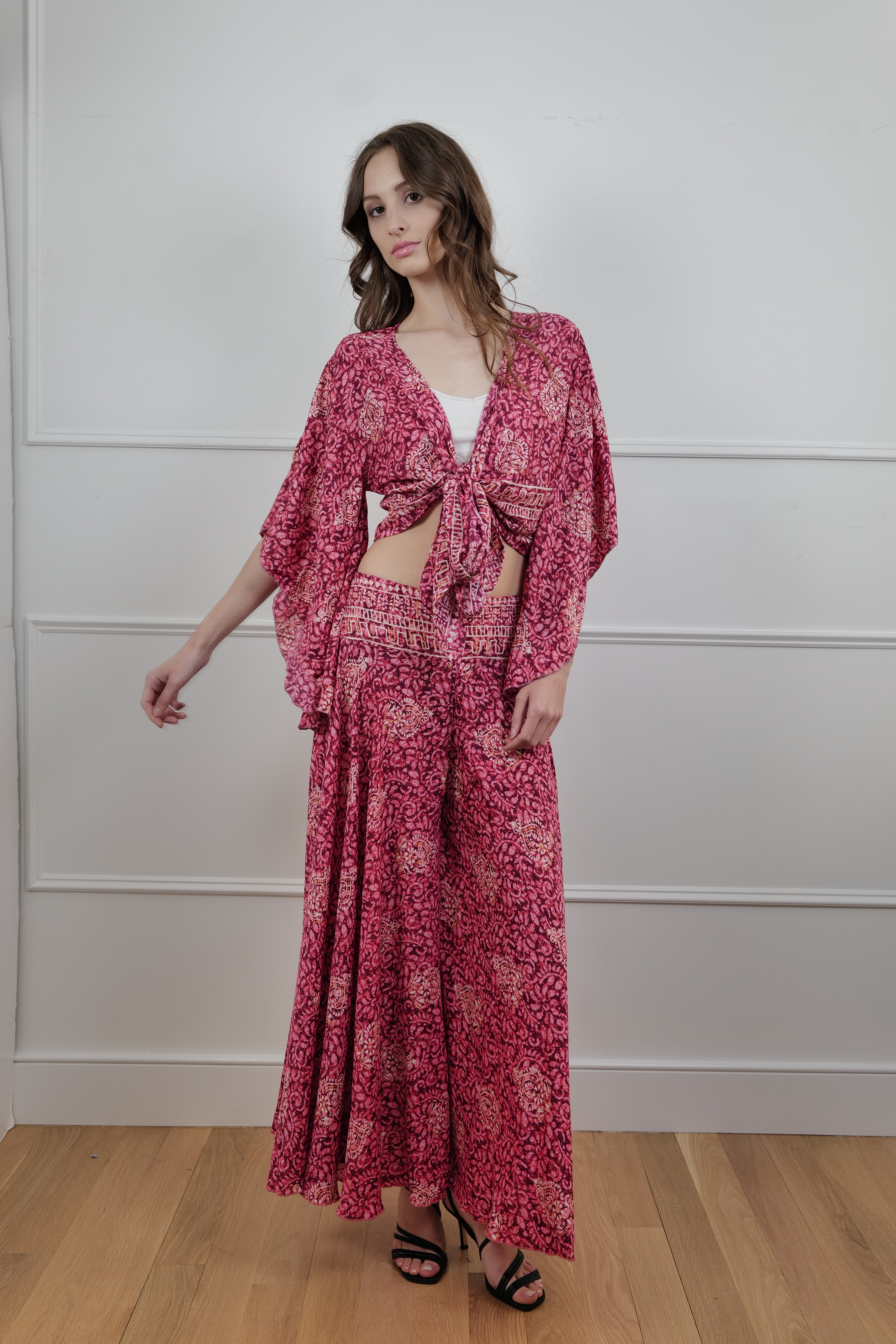 “Ibiza Bloom” Palazzo set