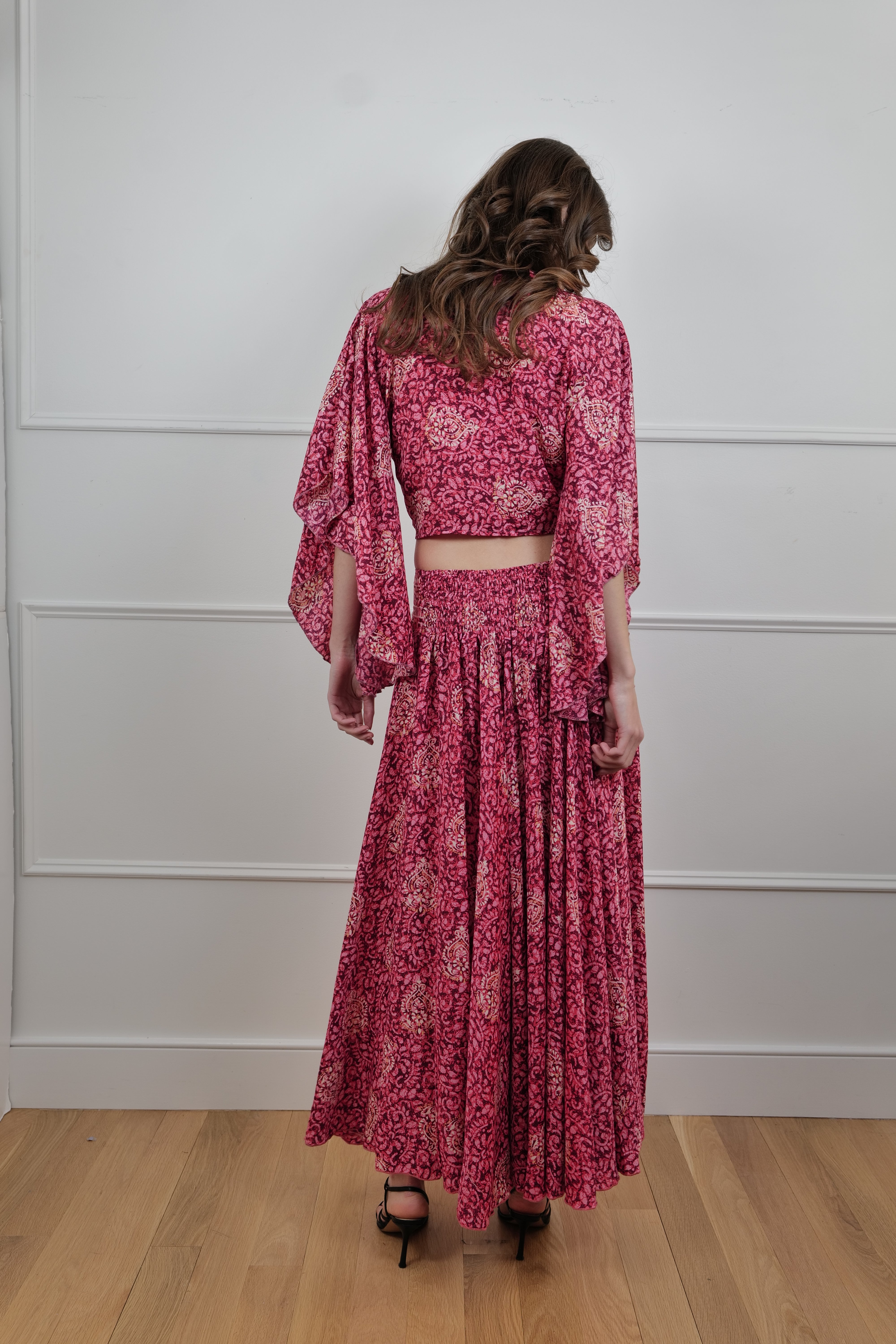 “Ibiza Bloom” Palazzo set