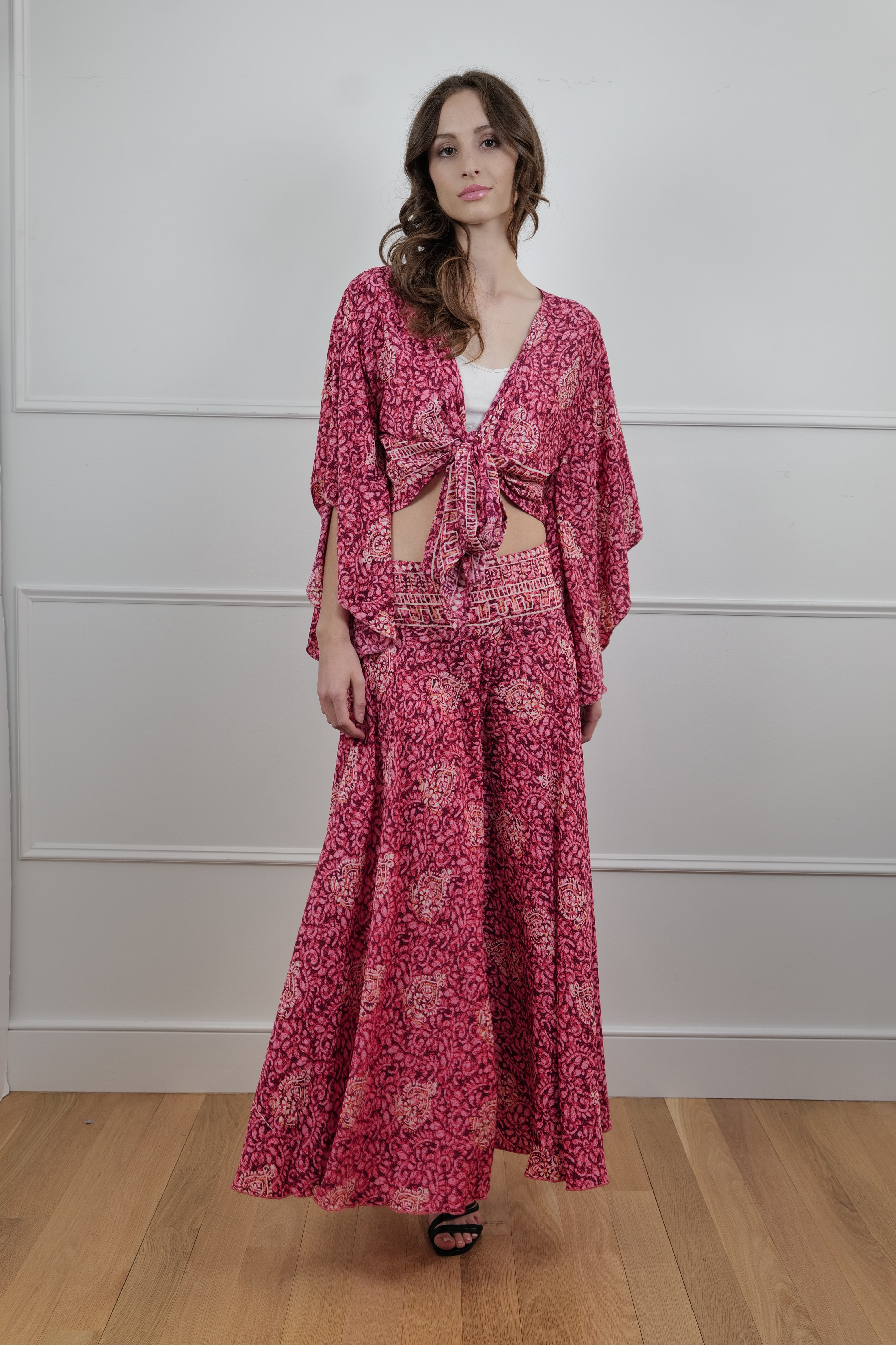 “Ibiza Bloom” Palazzo set