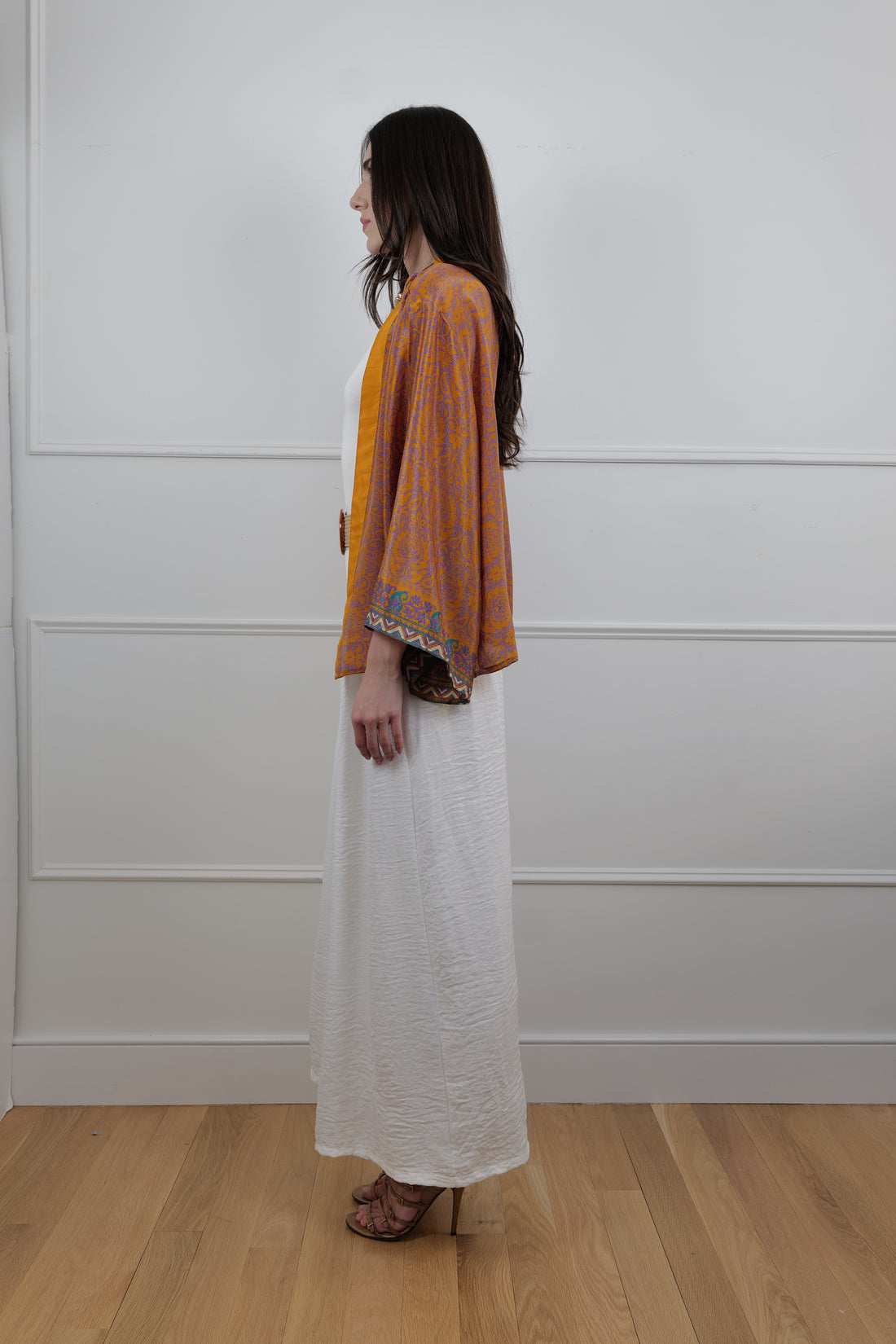 Sunset Reverie Silk Kimono