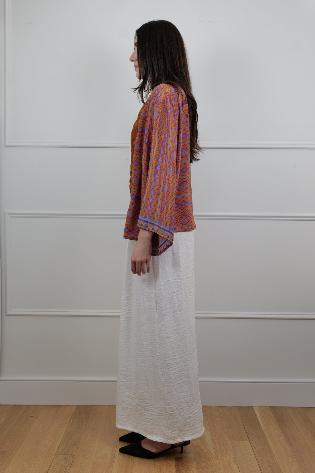 Sunset Reverie Silk Kimono