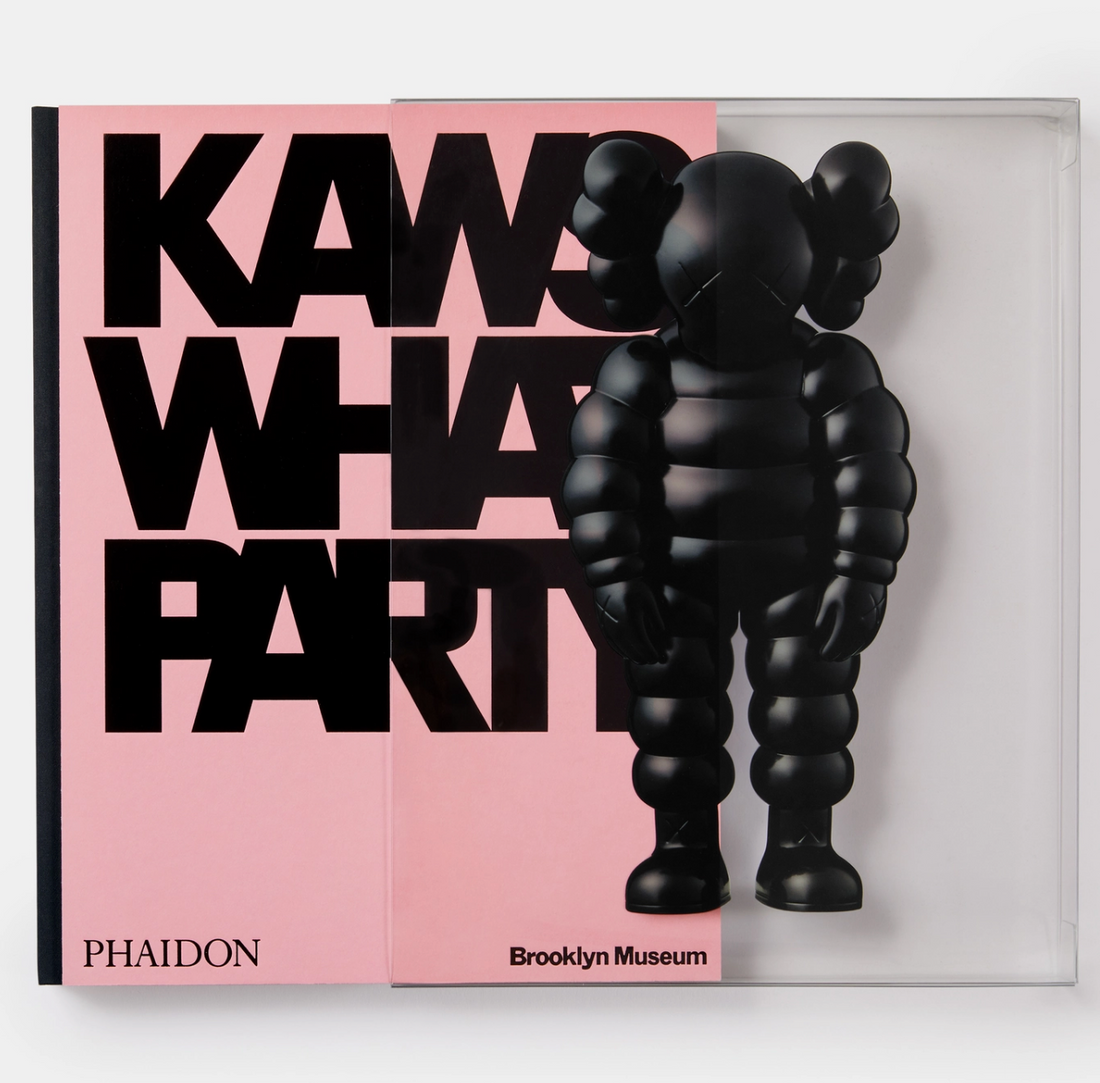 KAWS: WHAT PARTY (Black on Pink Edition)