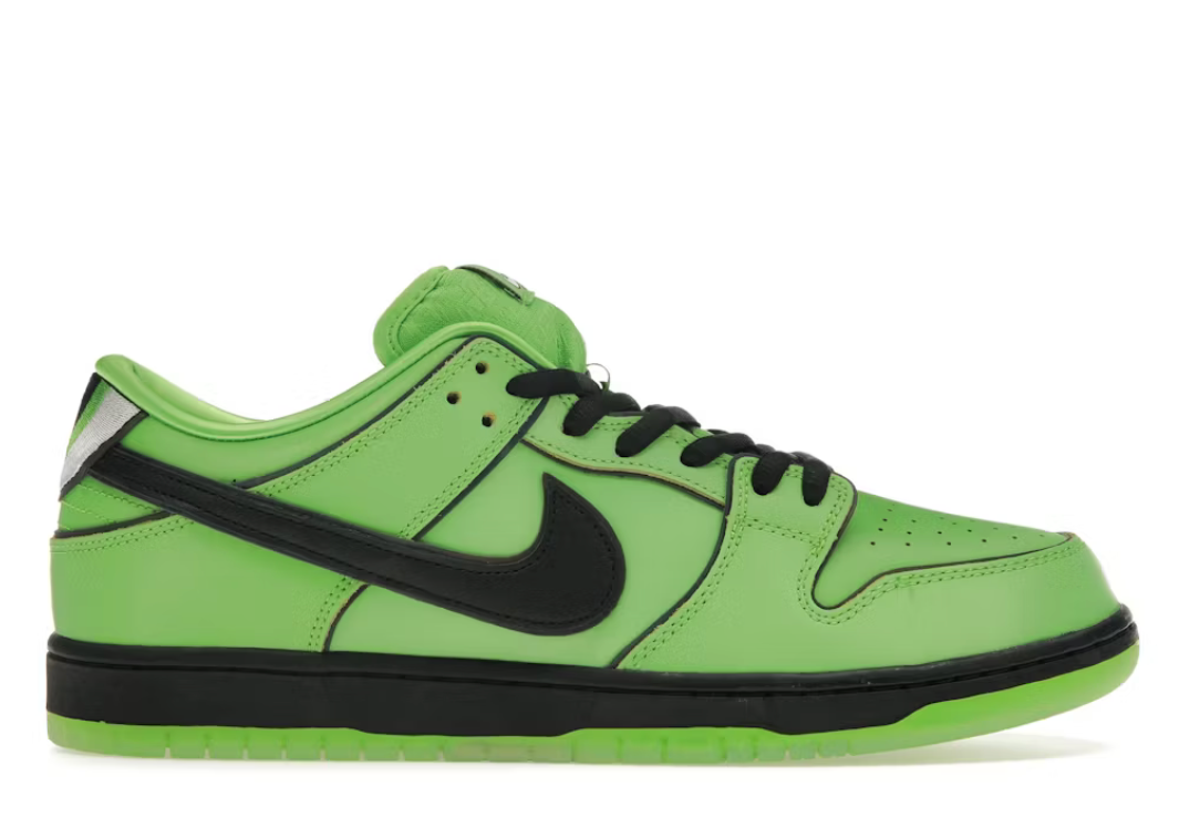Nike SB Dunk Low The Powerpuff Girls Buttercup