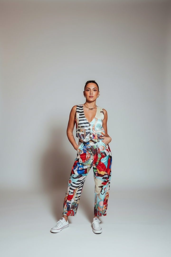 Vita d'Arte Ensemble Vest & Pants - Premium Collection