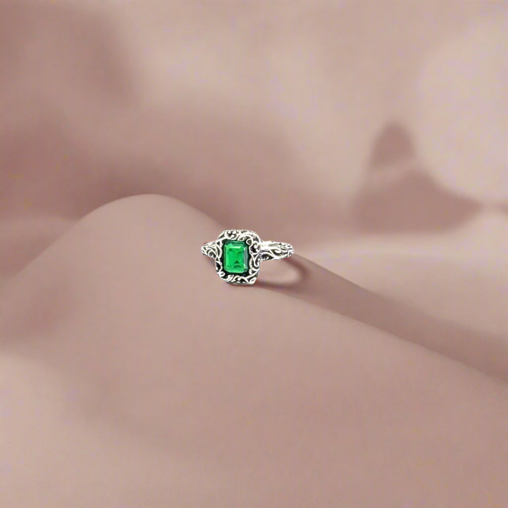 Emerald Heirloom Ring