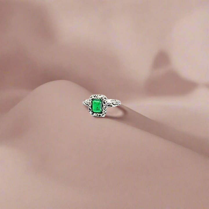 Emerald Heirloom Ring