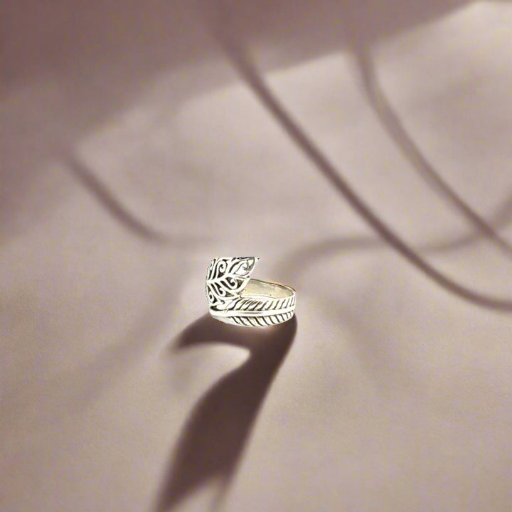 Feather Trail Wrap Ring