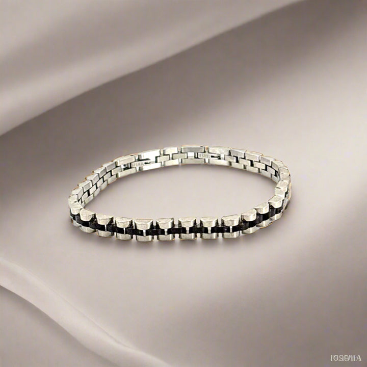 Industrial Chic Stainless Bracelet